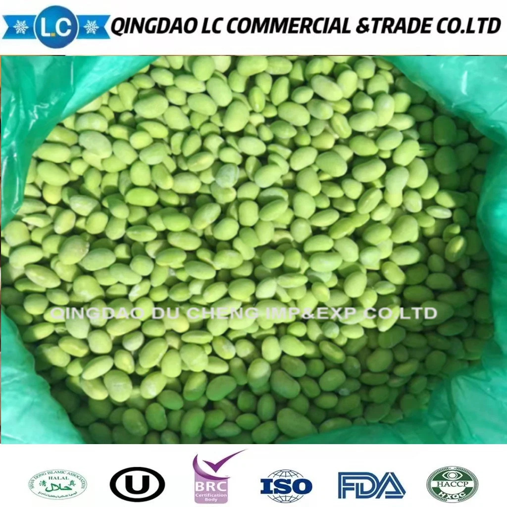 Bulk Roh Edamame Gemüse Produkte Frozen Green Soy Bean