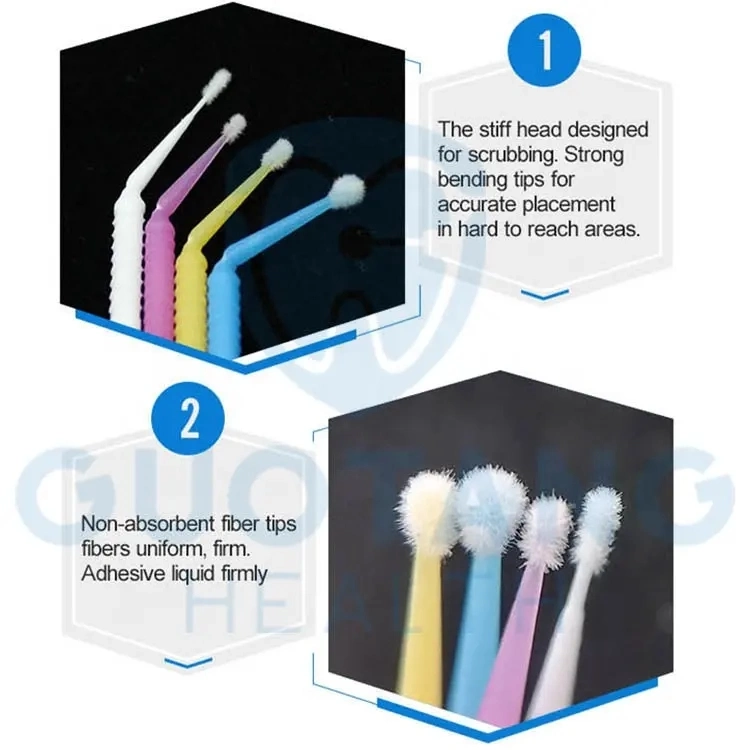 Micro Applicators Brushes Eyelash Extension Dental Disposable Micro Brush