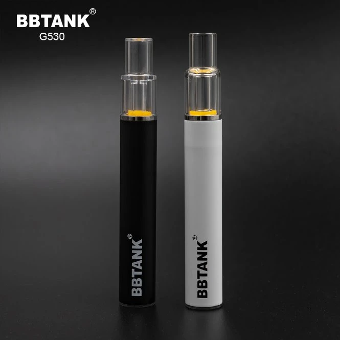 Caneta Vape descartáveis vazio todo o vidro e cigarros Bbtank G530