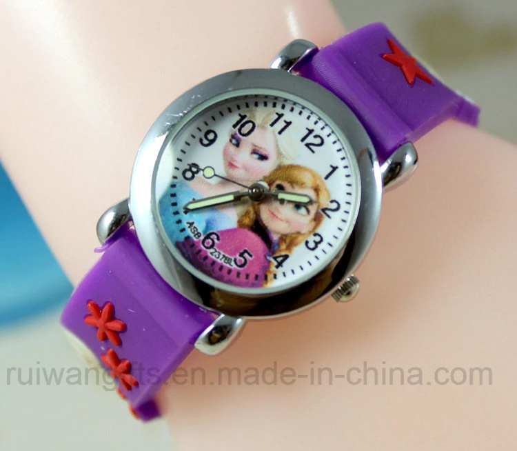 Wholesale/Supplier Child Watch with Cartoon Frozen Design for Kids Watch