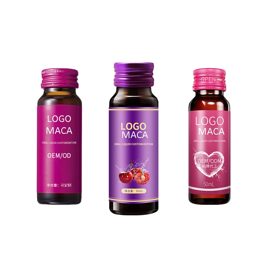 Wholesale/Supplier OEM/ODM Maca Oral Liquid Drink for Energy Support Anti-Tiredness