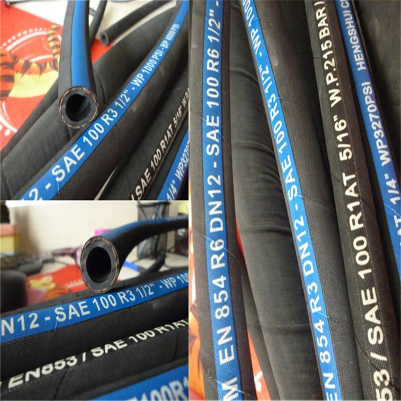 Fibber Braided Rubber Fuel Hose SAE 100 R6