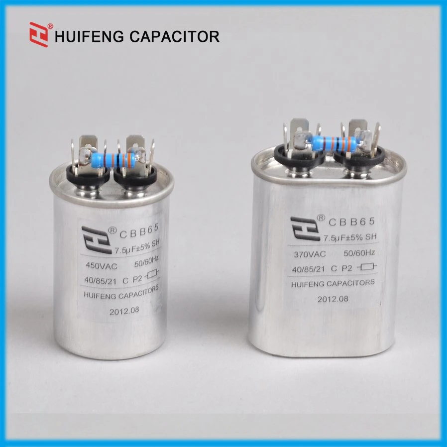 Cbb65 45UF 450VAC Motor a trabalhar o capacitor amplamente utilizado para o ar condicionado