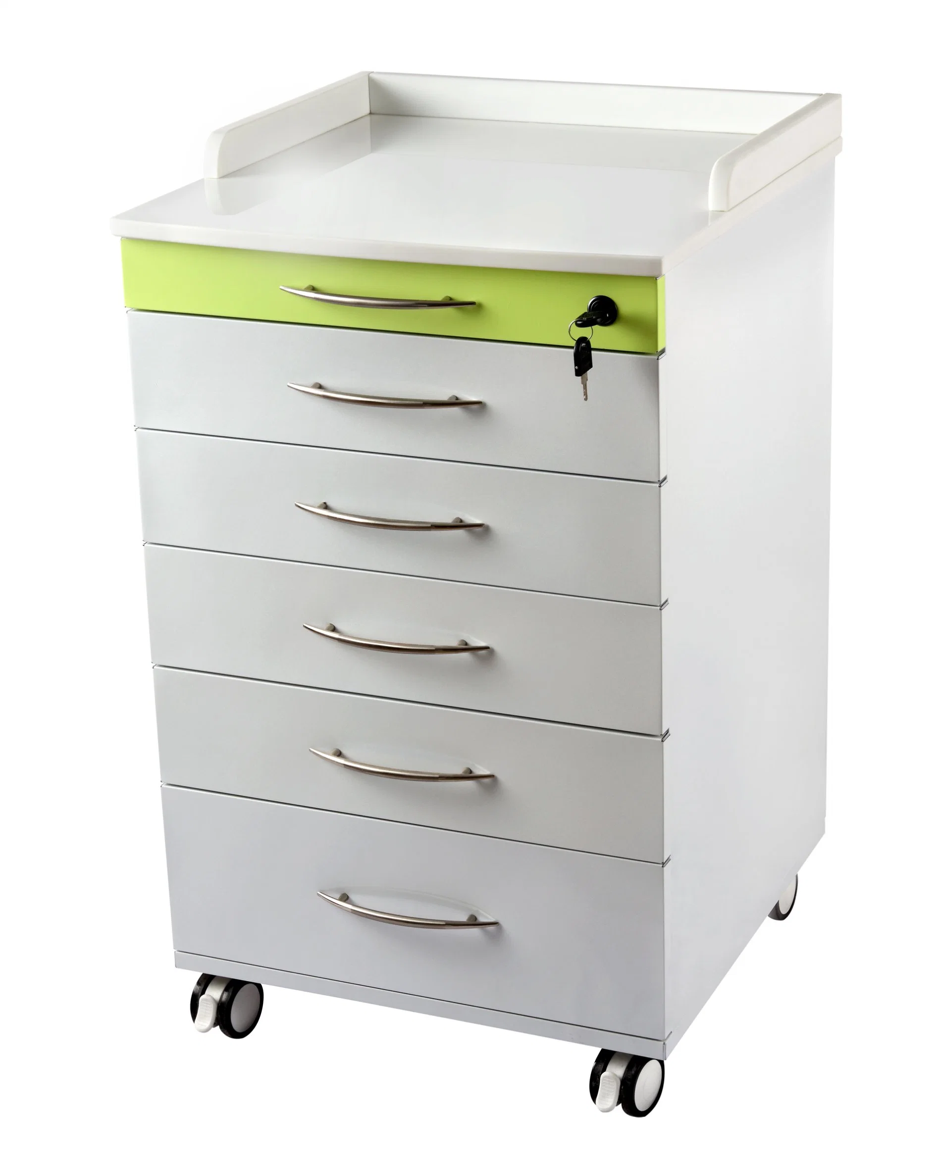 Dental Furniture Dental Clinic Cabinet Stainess Steel Body with Marble Table