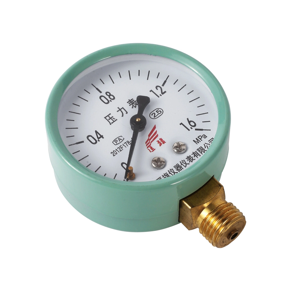 Professional Iron+Brass High Quality Water Pressure Gauge Garden Irrigation Sprinkler Gun Fitting