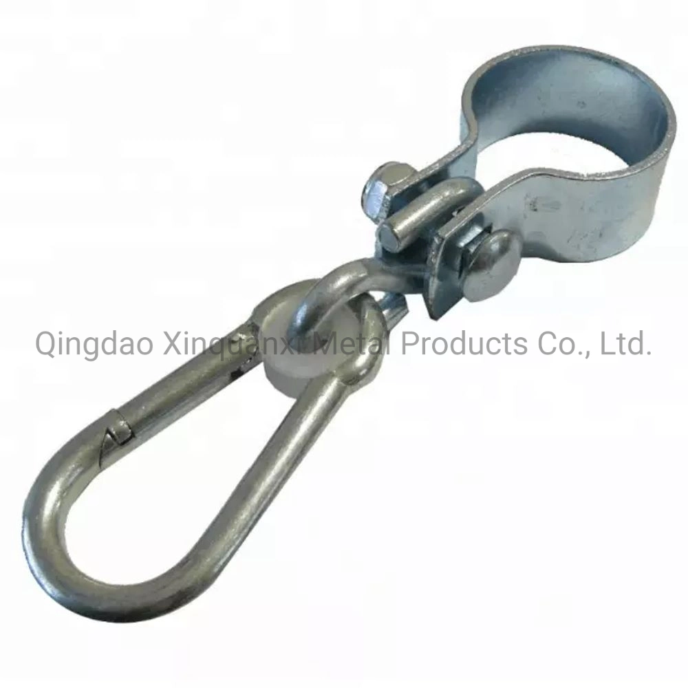 Square Swing Hooks Galvanized Steel Post Swing Set