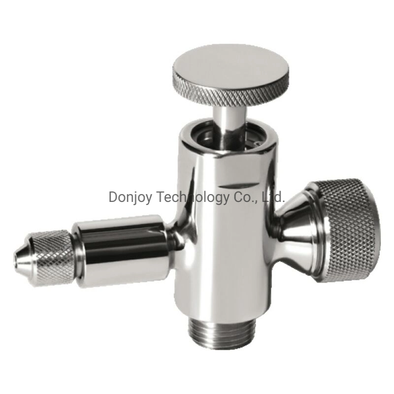 ISO90001 Donjoy Hygienic Stainless Steel Sampling Valve with Handle Output