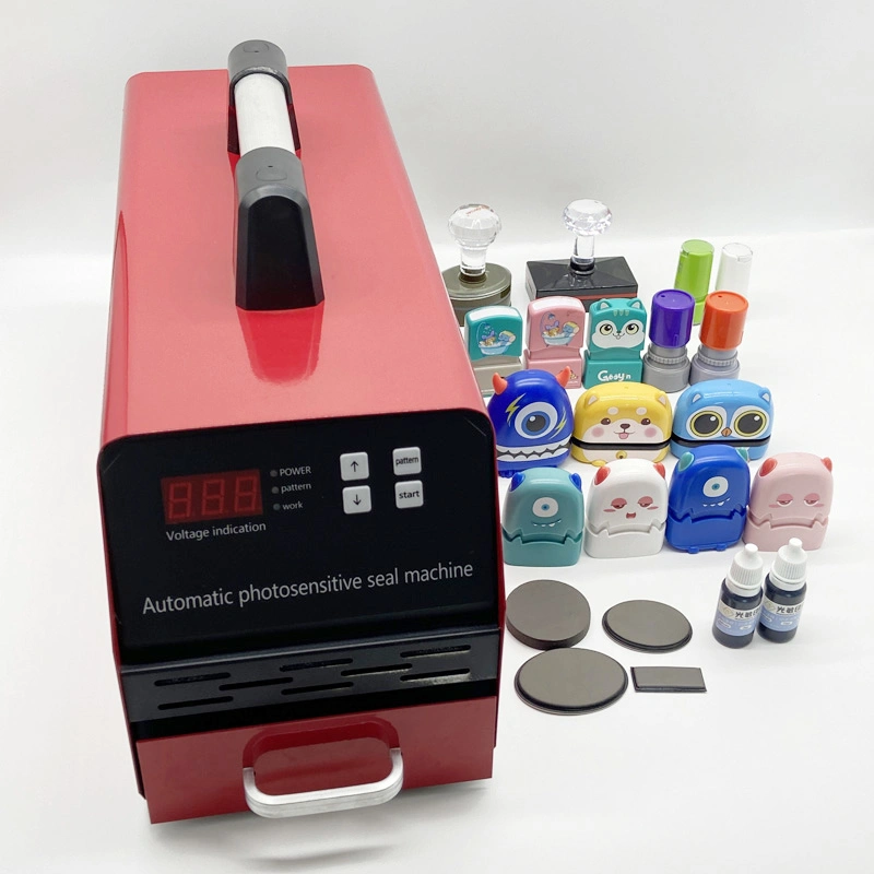 Flash Stamp Machine Photosensitive Pre Inked Rubber Stamp Machine to Make Rubber Stamps