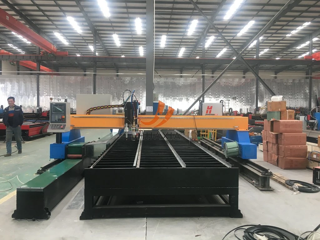 4m by 15m Gantry Type Steel Plate CNC Flame Oxygen Plasma Cutting Machine