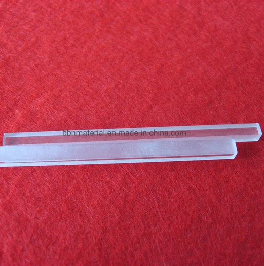 99.99% Clear Alumina Ceramic Bar Good Transparency Optical Sapphire Glass Rod Can Withstand High Temperature