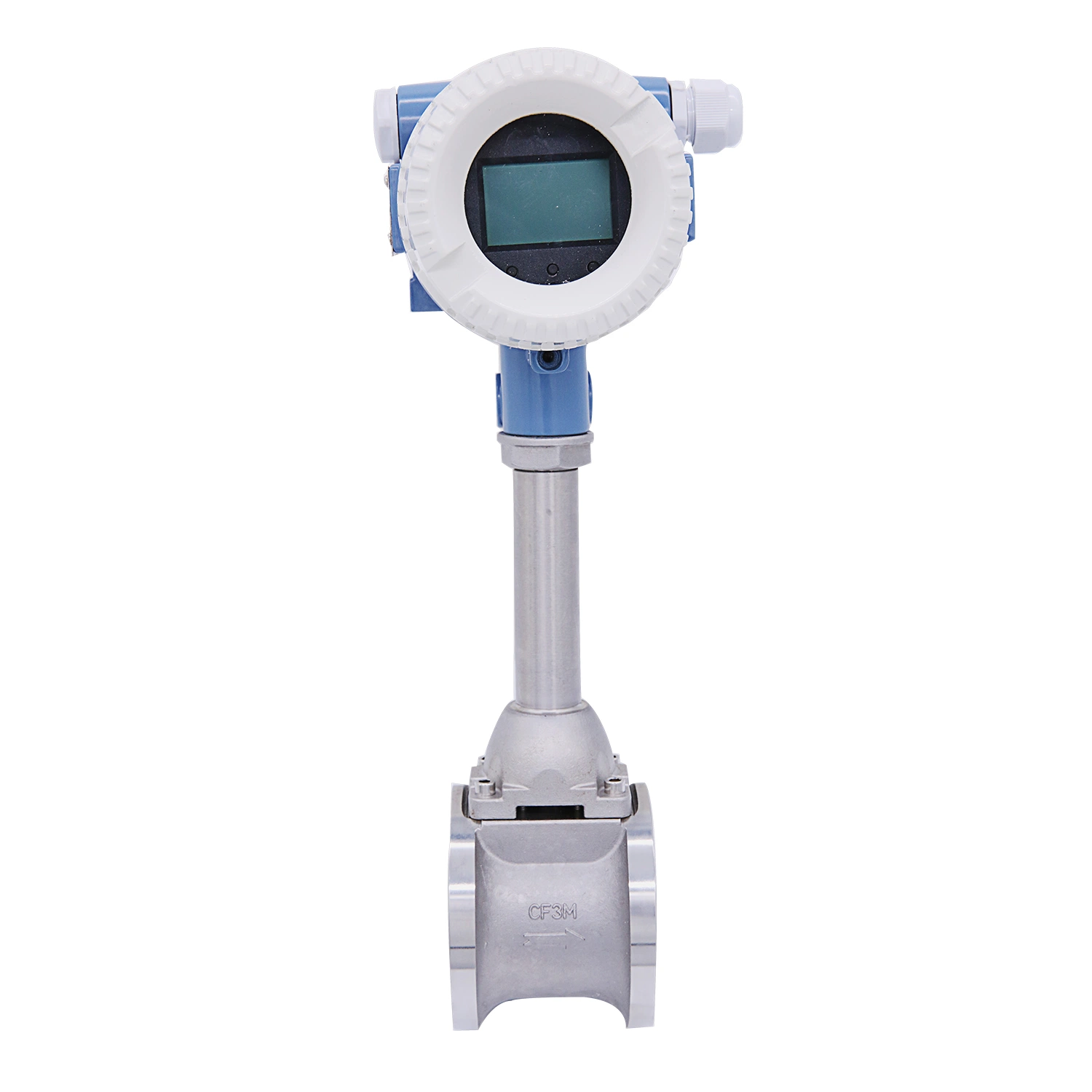 4-20mA LED Display Water Gas Vortex Air Flow Meter for Steam