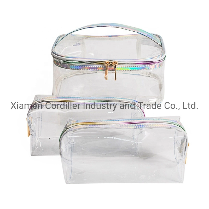 Waterproof Transparent Cosmetic Bag Travel Clear Plastic Make up Bag