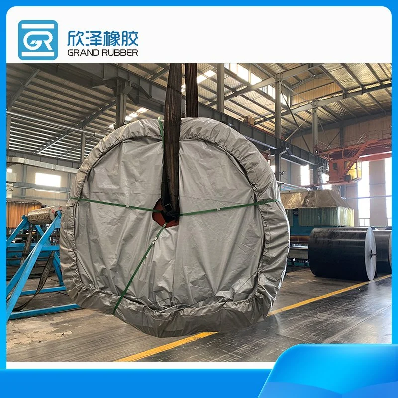 High quality/High cost performance Heat/Fire Resistant Ep Multi-Ply Fabric Rubber Hot Sale High Strength Ep/Nn/High Temperature/Fire Resistant Conveyor Belt for Stone Crusher