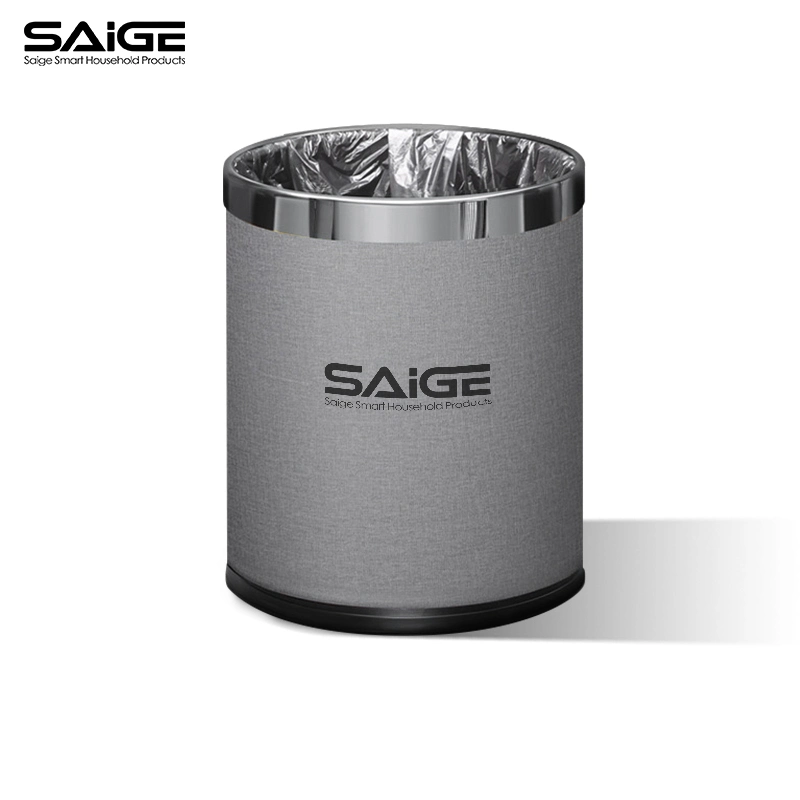 Saige 10L Hotel Indoor Plastic Trash Bin