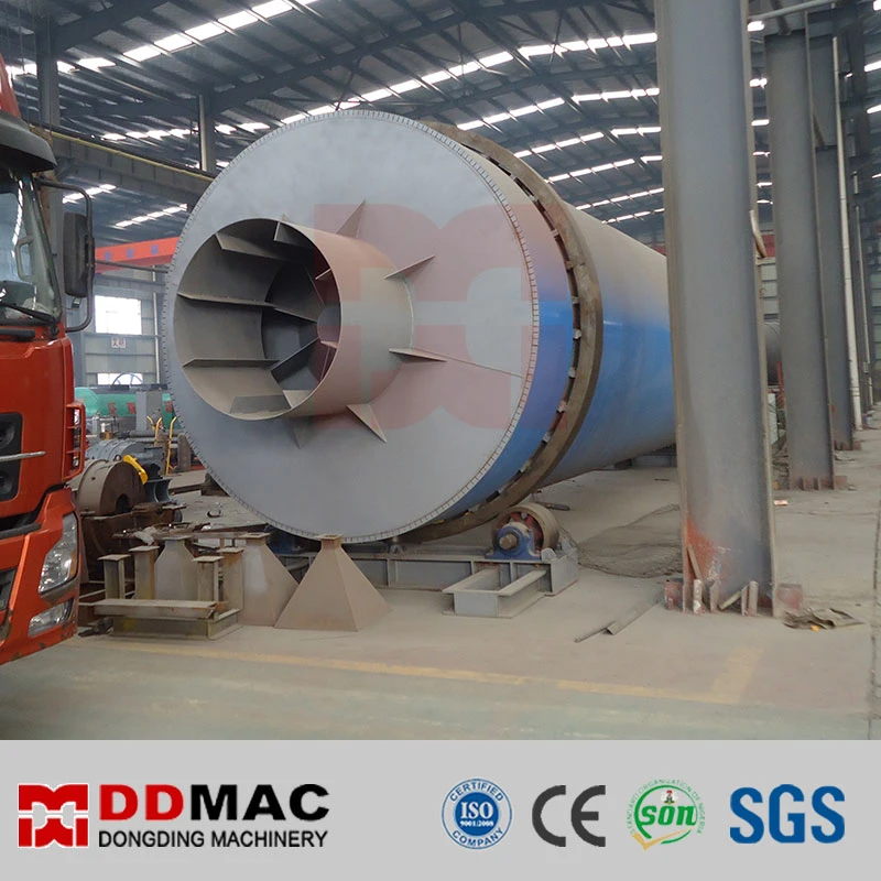 Three Drum/Triple Pass Rotary Dryer for Biomass, Bean Dregs, Gypsum, Fruit Waste, Ore Powder