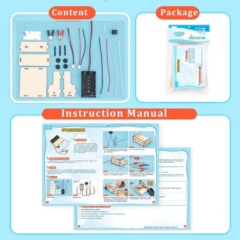 Детектор развития древесины Физика Электрический эксперимент Учебные материалы Научная игрушка Для школы