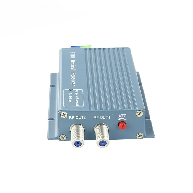 FTTH 2 Ports CATV Optical Receiver with Wdm AGC Node Cable TV Mini Node