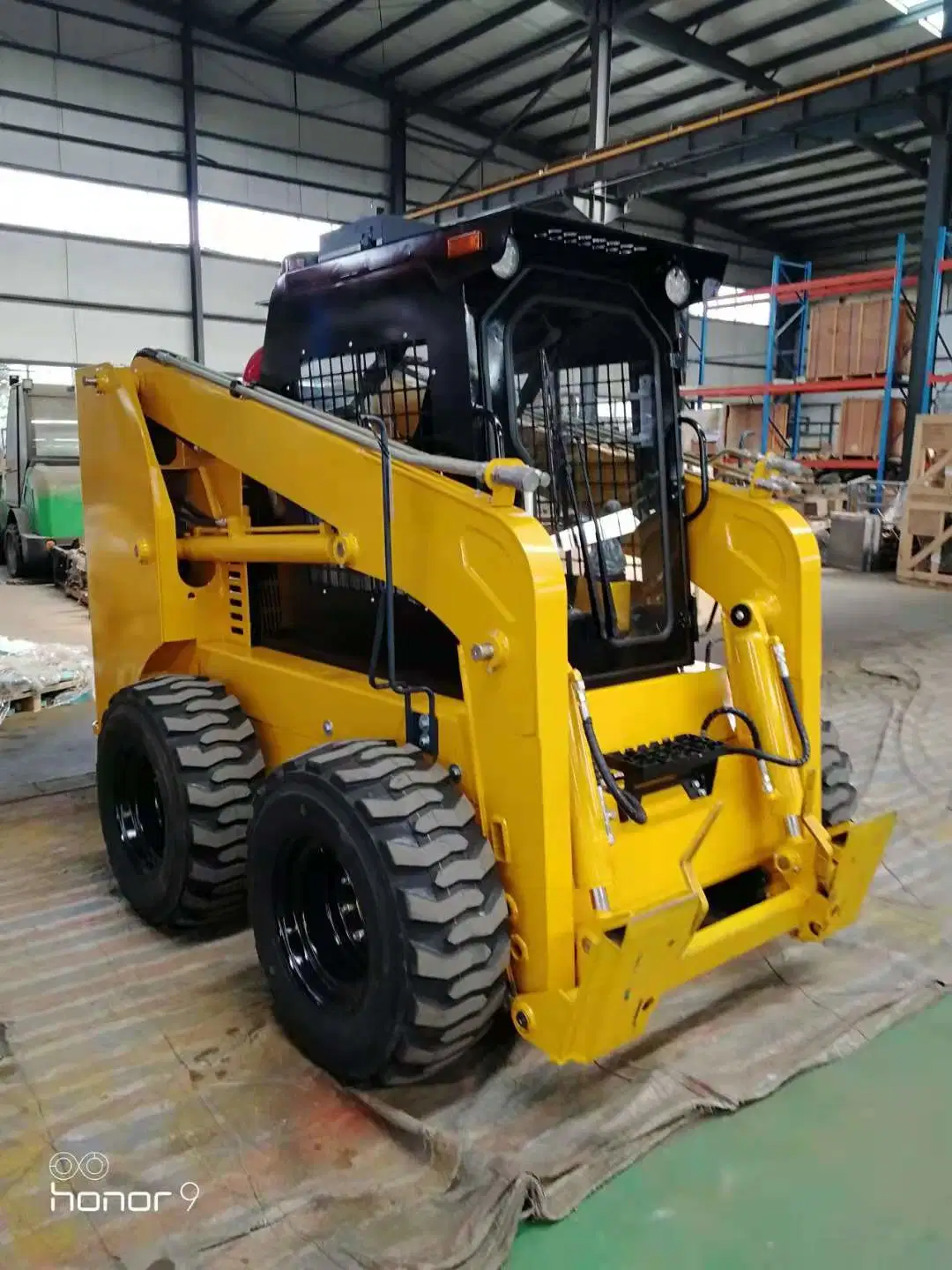 China Skid Steer Wheel Loader Jc65 75HP Skid Steer Loader Official Manufacturer Taian Luyue with Lower Price for Sale