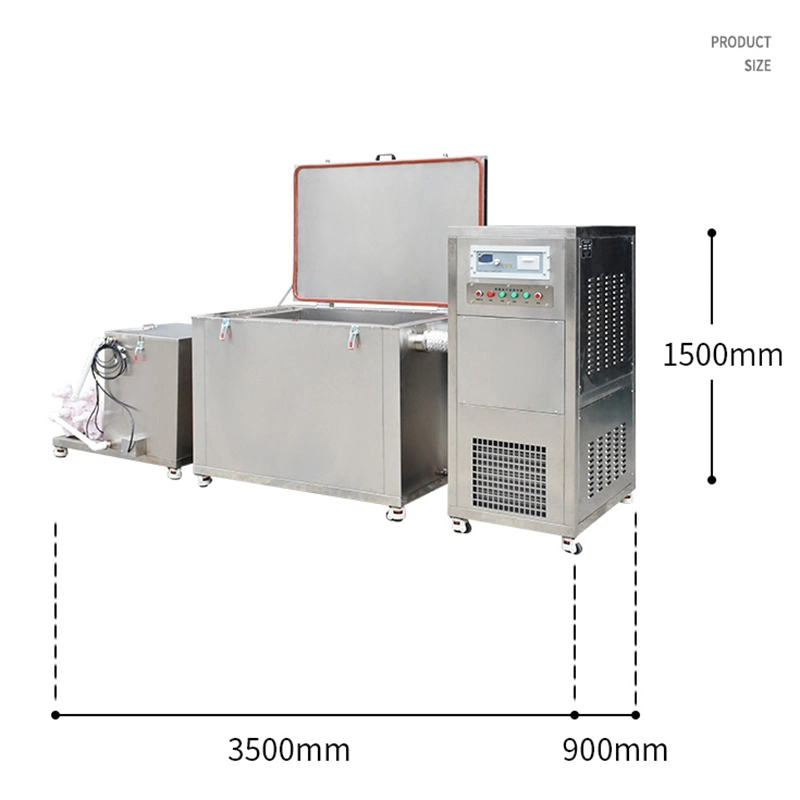 Hormigón Anti-Sulfate Corrosion máquina de ensayo horizontal seca y húmeda circulación Cámara de prueba