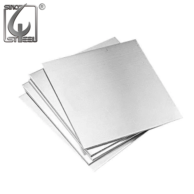 Mill Finish 1-8 Series Aluminum Alloy Sheet with PVC Film for Construction