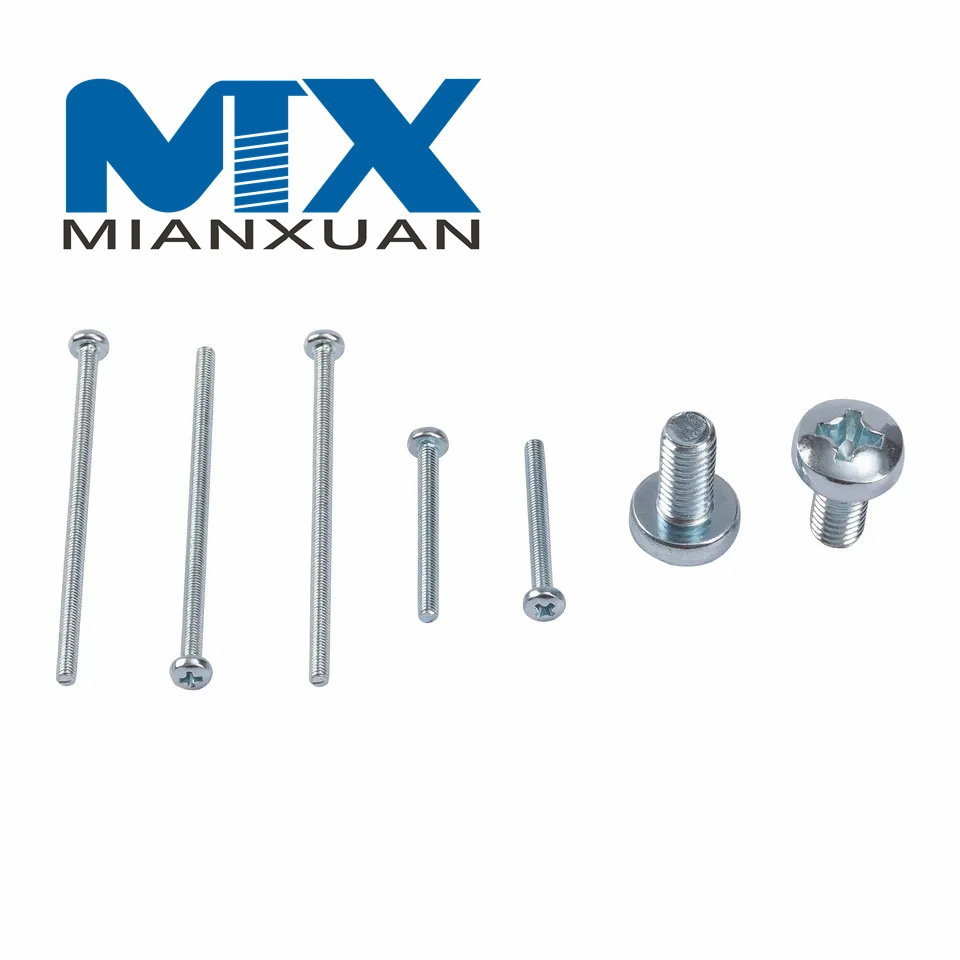 Pan Head Brass Coating Machine Screws