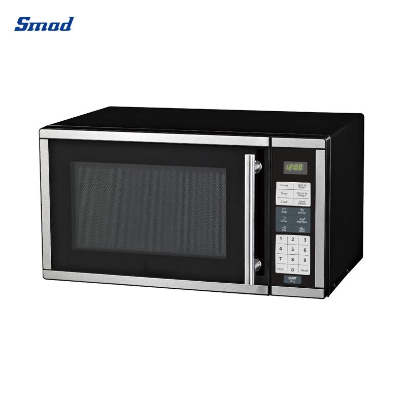 Smad 0.9cuft/20L Black Digital Control Table Top Microwave Oven