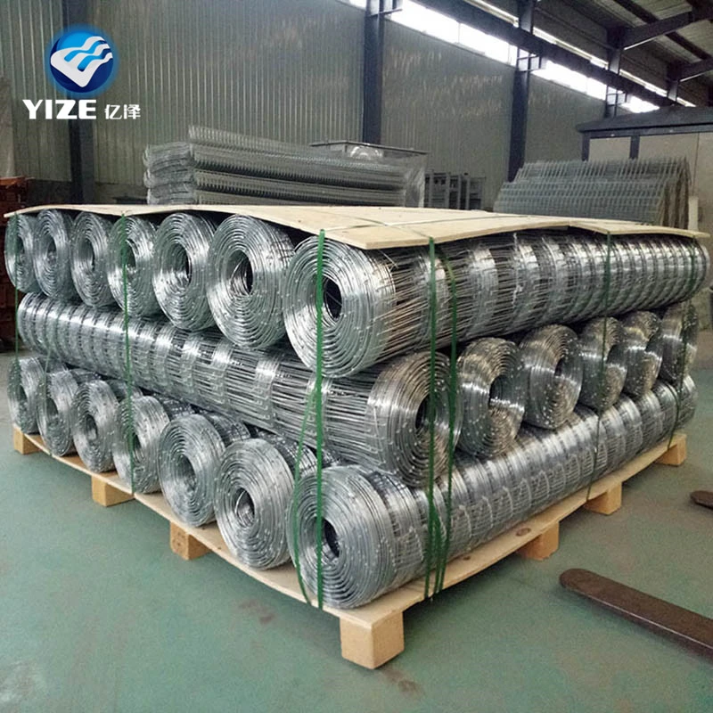 4 Feet 330FT 1.5mm-2.5mm Hinge Joint Tight Lock Fixed Knot Farm Guard Galvanized Wire Cattle Fence