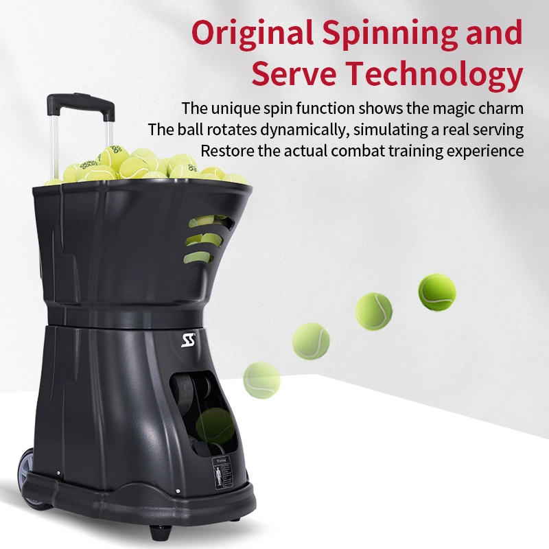 Factory Price Twist Tennis Ball Machine Automatic Ball Serving Equipment with Remote Control