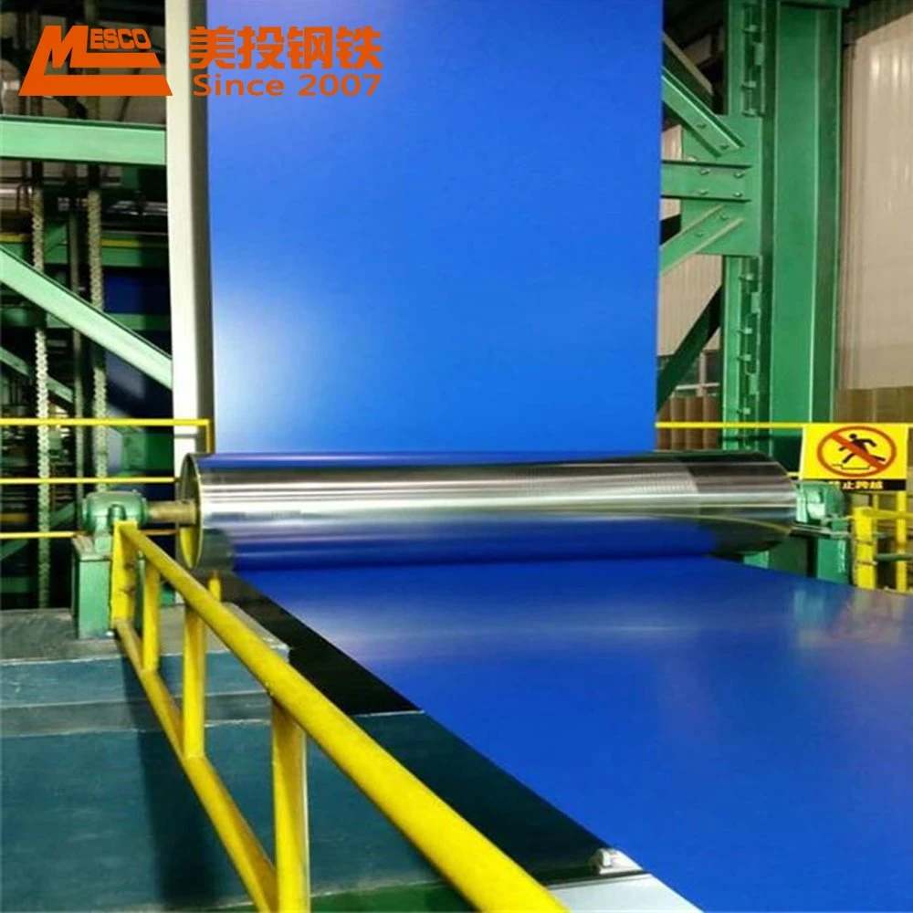 Dx51d Pre-Painted Galvanized/Galvalume Steel Coil PPGI/PPGL Steel Coil Roofing Steel Sheets Color Coated Metal for Building