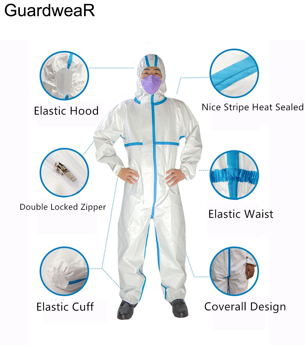 High quality/High cost performance  Disposable Medical Supplies Hospital Use Medical Disposable Protective Clothing Jumpsuit