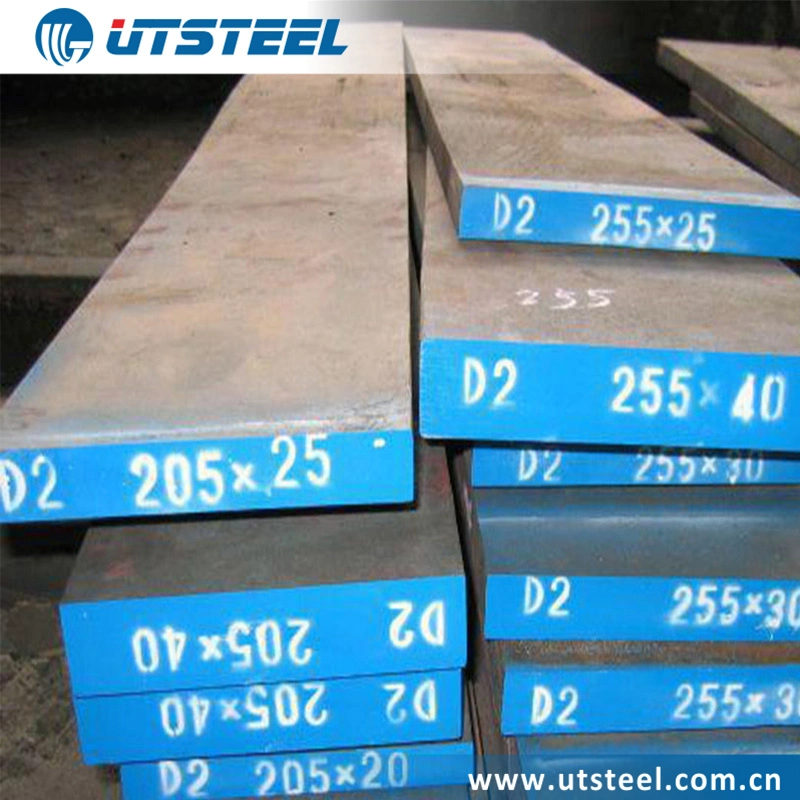 D2/1.2379/SKD11 Forged Black Surface Cold Work High Hardenability Tough Oxidation Resistance Two-Side Cut