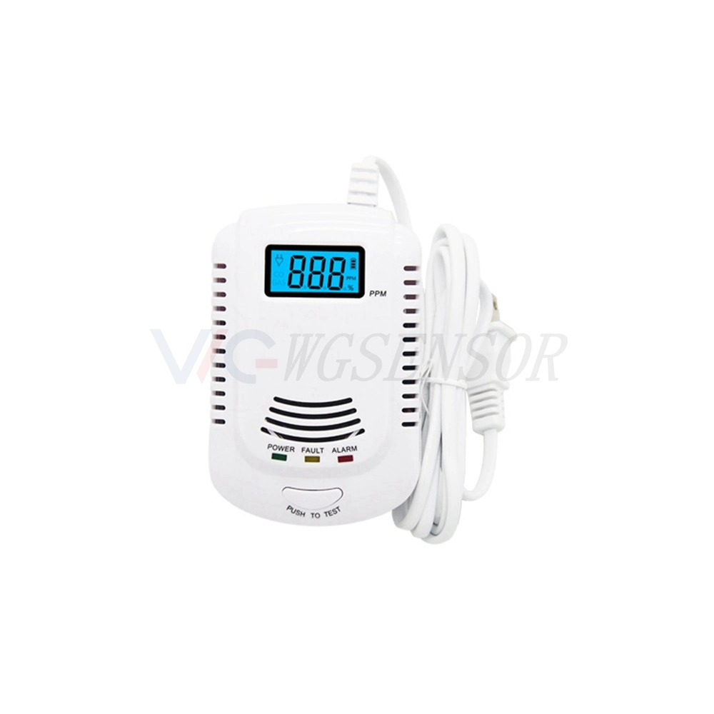 Human Voice LCD Display CH4 and Co 2 in 1 Gas Detector