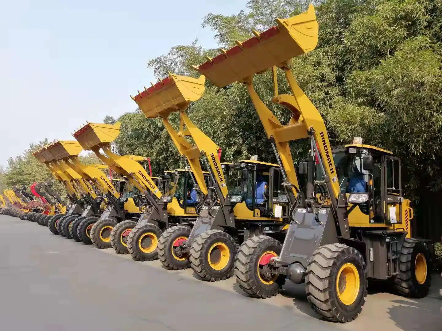 Sinomach Changlin Manufacturer Earth-Moving Machinery Front End Electric Mini Wheel Loaders