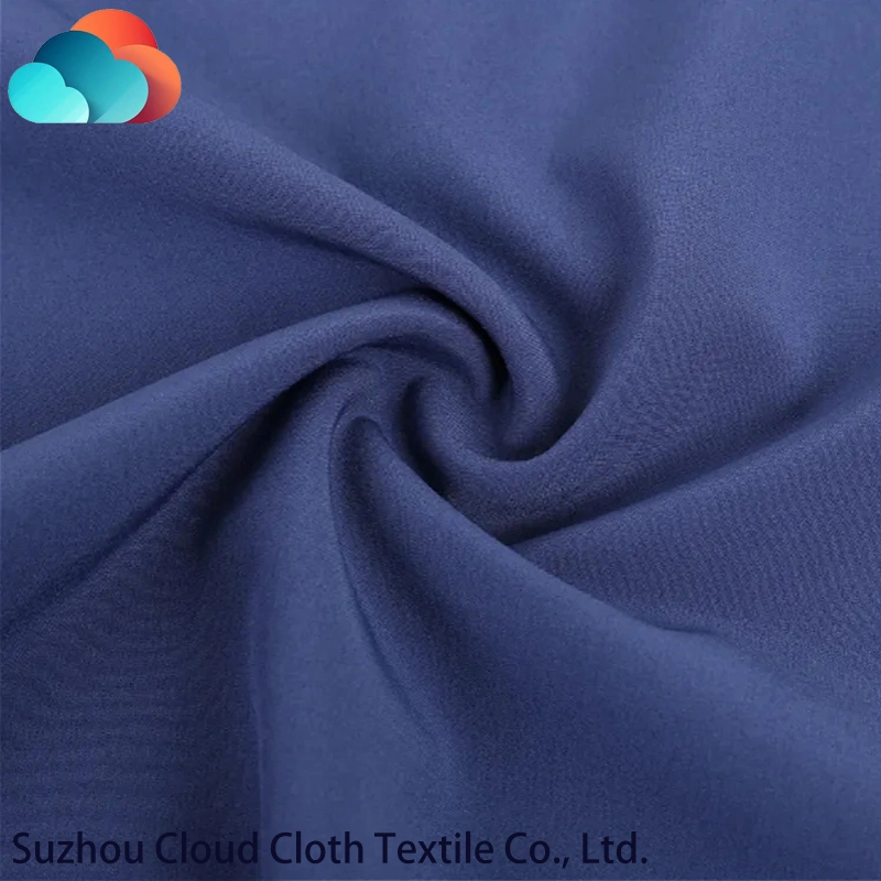 75D Tissu en polyester extensible dans les 4 sens de haute qualité Tissu en polyester spandex tissé uni teint pour maillots de bain.