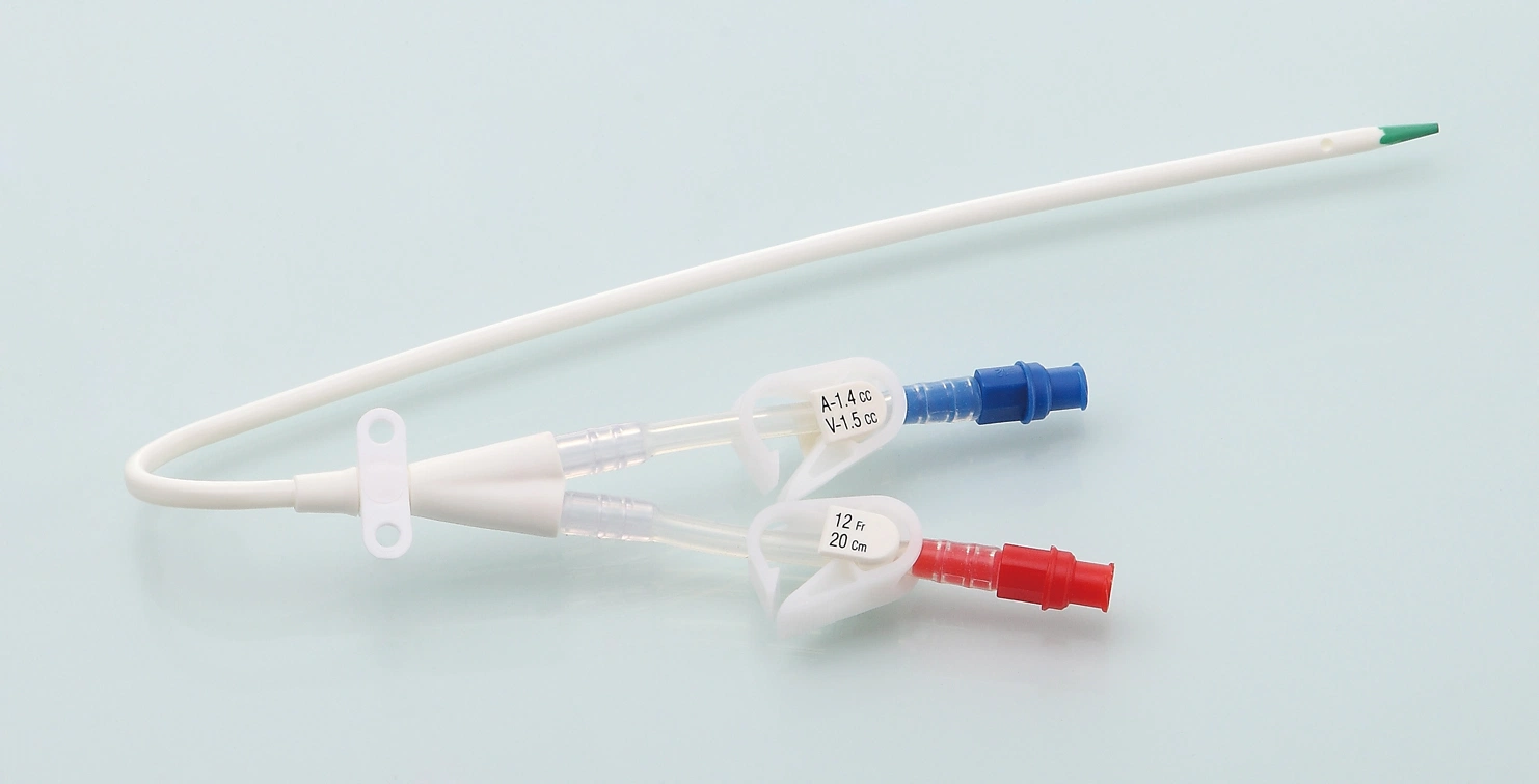 Medical Long Term Hemodialysis Catheter Kit for Blood Purification Series