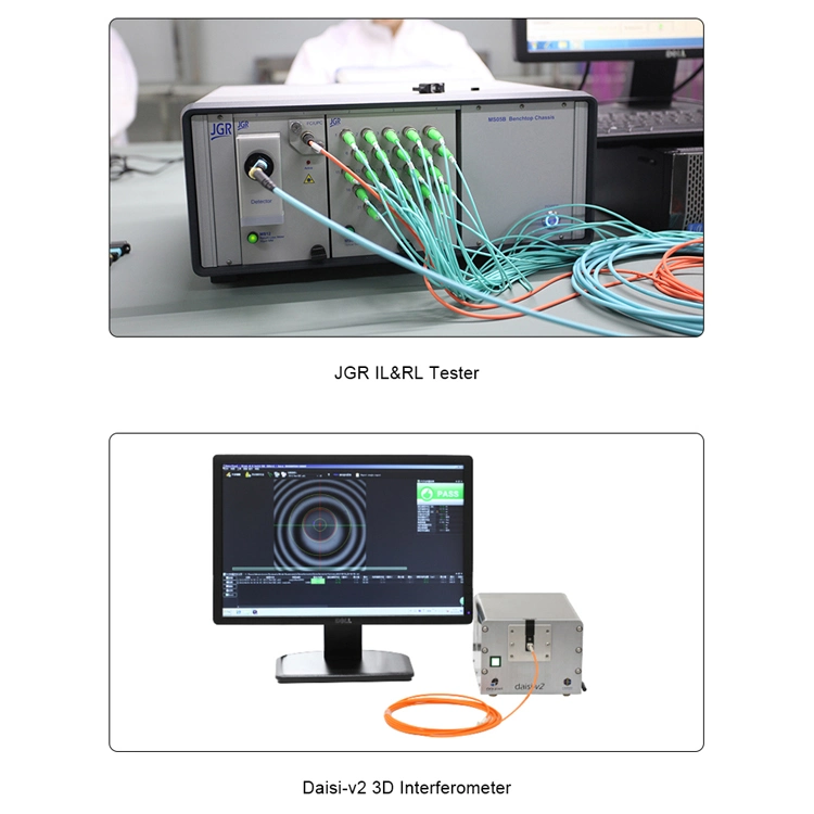 Cable de conexión/puente de fibra para conector SC-LC SM mm para interiores