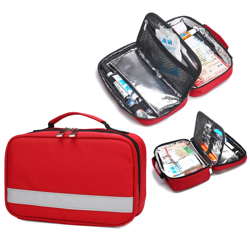 Carry Portable Small Medicine Bag Refrigerating Box First Aid Kit