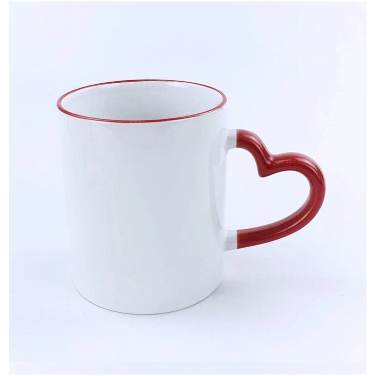 2A café blanc en céramique blanc de qualité supérieure de 11 oz personnalisé Tasse pour cadeau de promotion