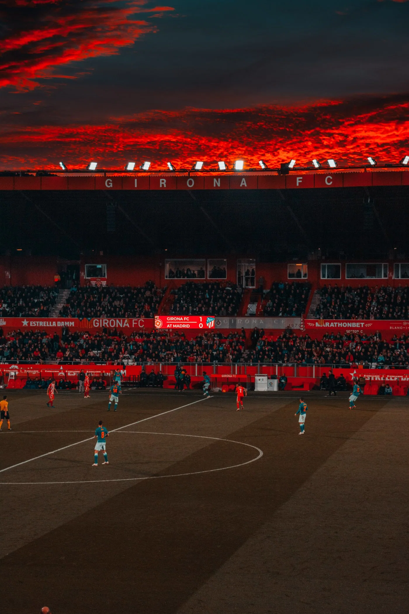 Stade de football LED Light 1200W Éclairage des compétitions sportives