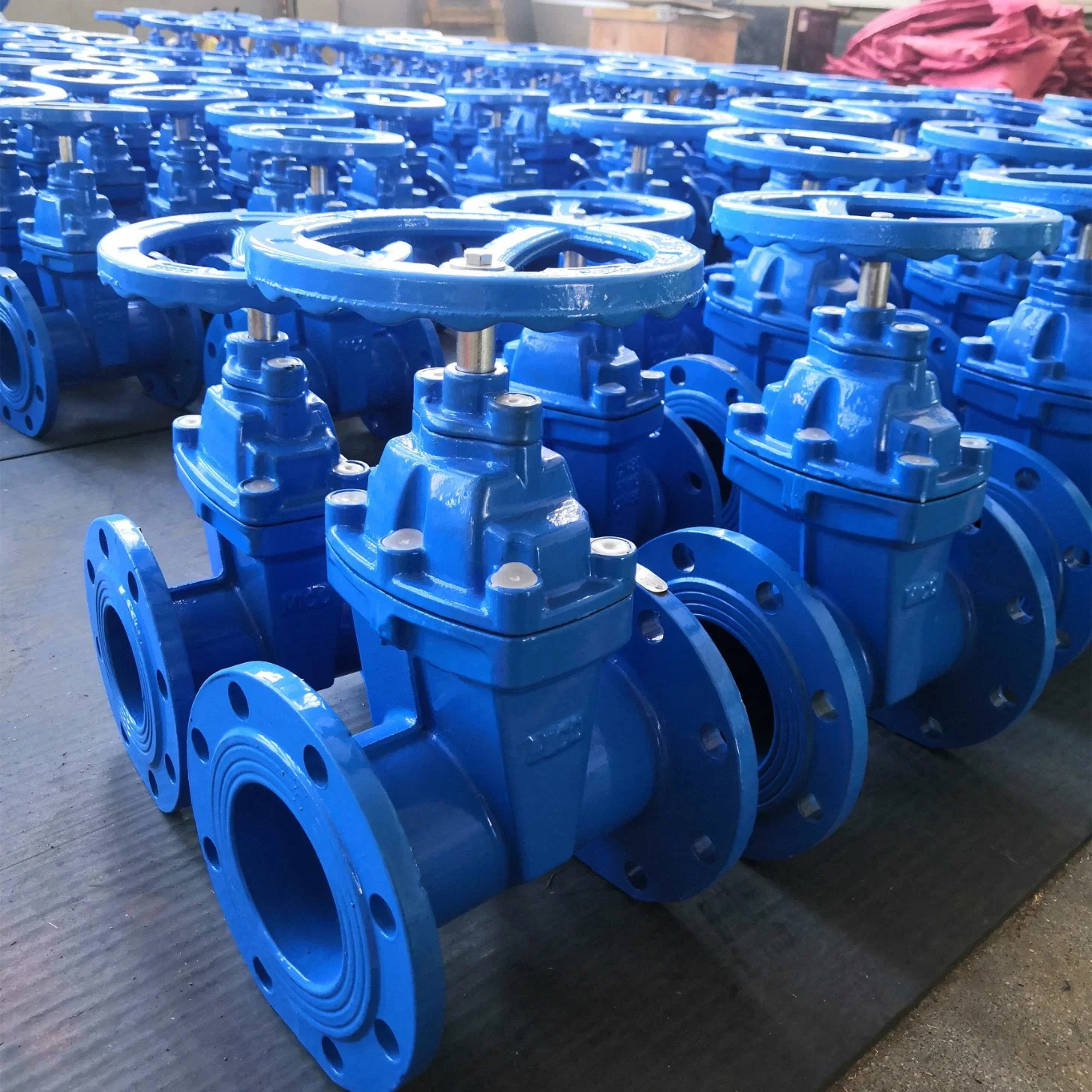 HDPE Pipe 4in 6 Inch Customized Non Rising Spindle Elastic Seat Water Sluice Gate Valve High quality/High cost performance 