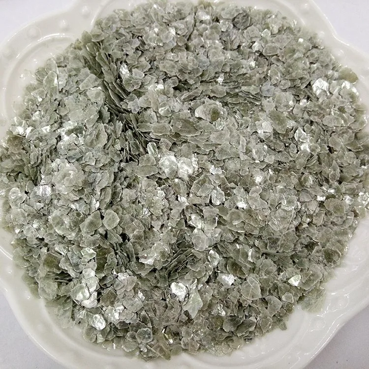 Natural Mica Sheets Rock Flakes Decoration Material for Coating/Paint