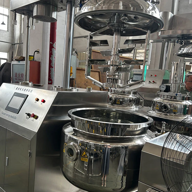 Vacuum Homogenizing Emulsifier for Production Equipment in Large Food Cosmetics Chemicals and Pharmaceutical Factories