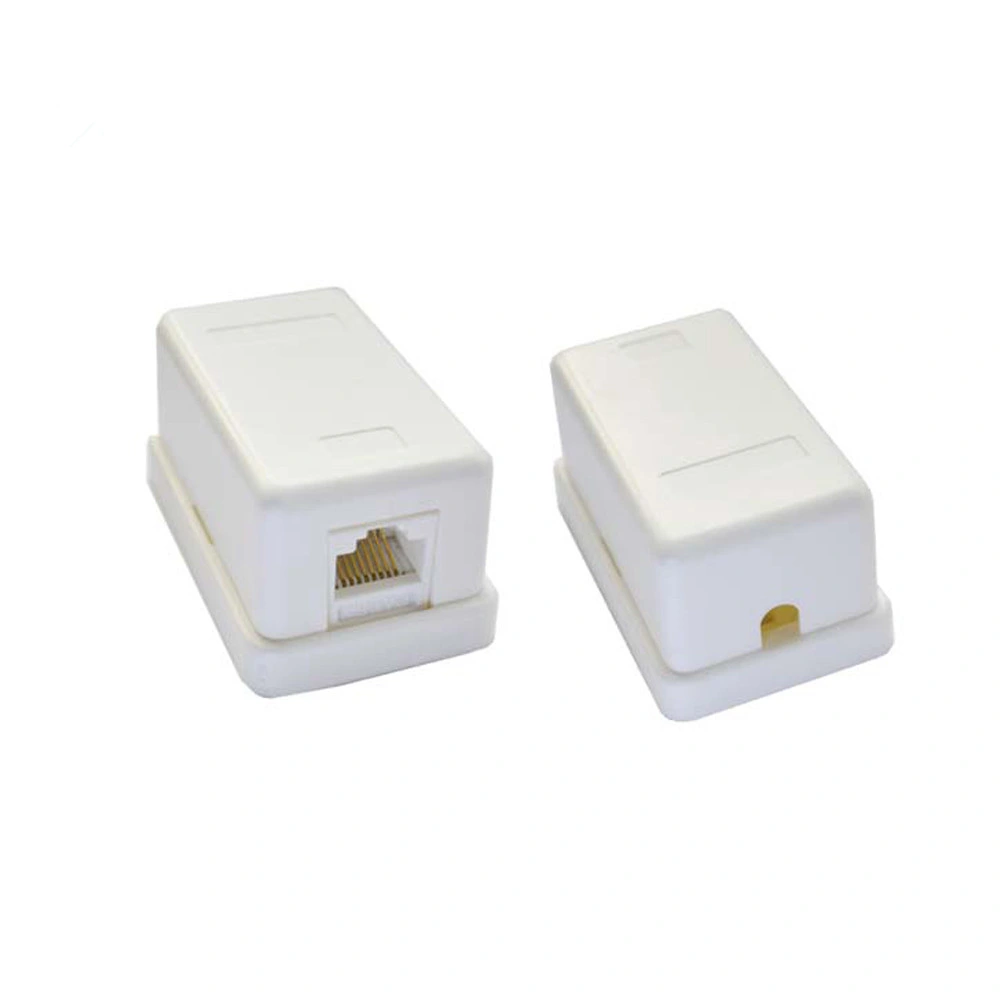 8p8c Network Terminal Box Surface Mounted RJ45 Junction Box Cat5