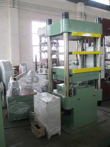 50 Ton Rubber Vulcanizer/Plate Vulcanizing Press (400*400mm)