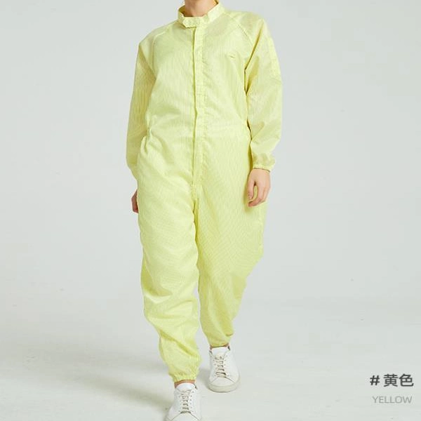 ESD Two Pieces in One Anti-Static Jumpsuit Clothing Garment for Cleanroom Workwear