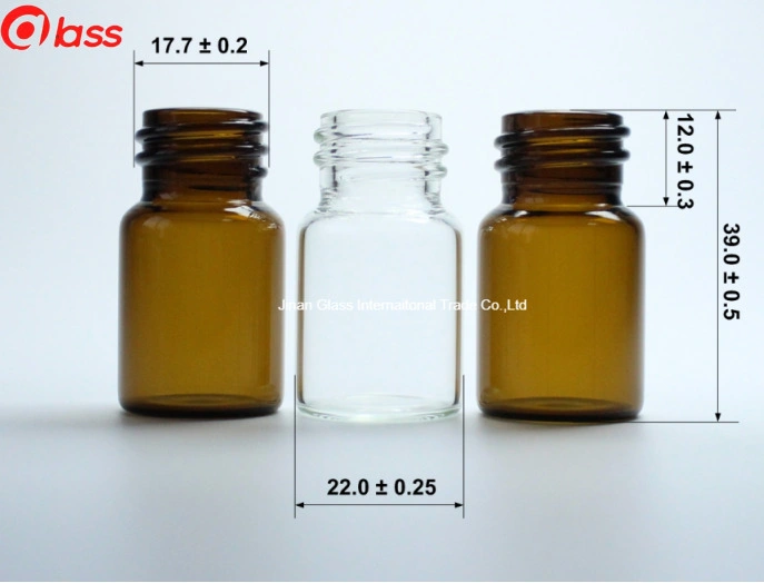 20ml Tubular Glass Vial 3ml 5ml 6ml 7ml 8ml 10ml 15ml 20ml 30ml Sterile Vials for Injection