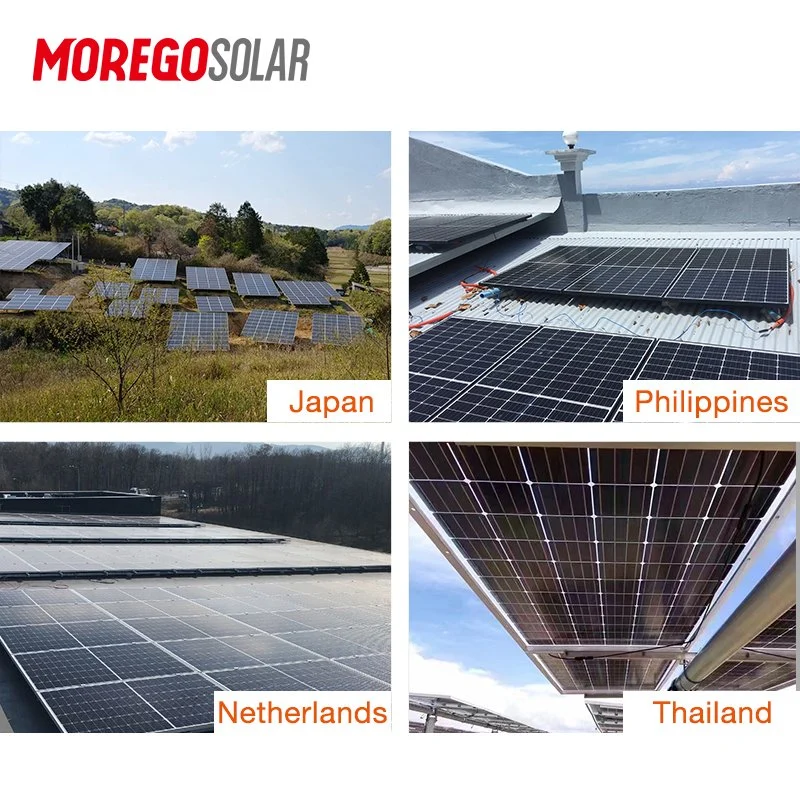 Moregosolar Panel Perc Mono Shingles Solar Panel 375W 380W 385W 390W 395W 400W Solar Panel