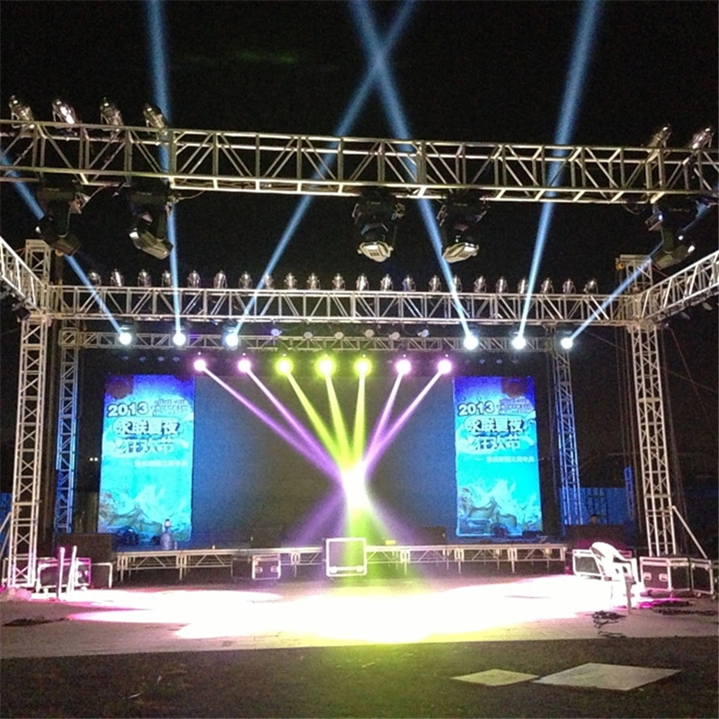 Indoor Outdoor Event Performance Stage Mobile Portable Stage Lighting Truss System