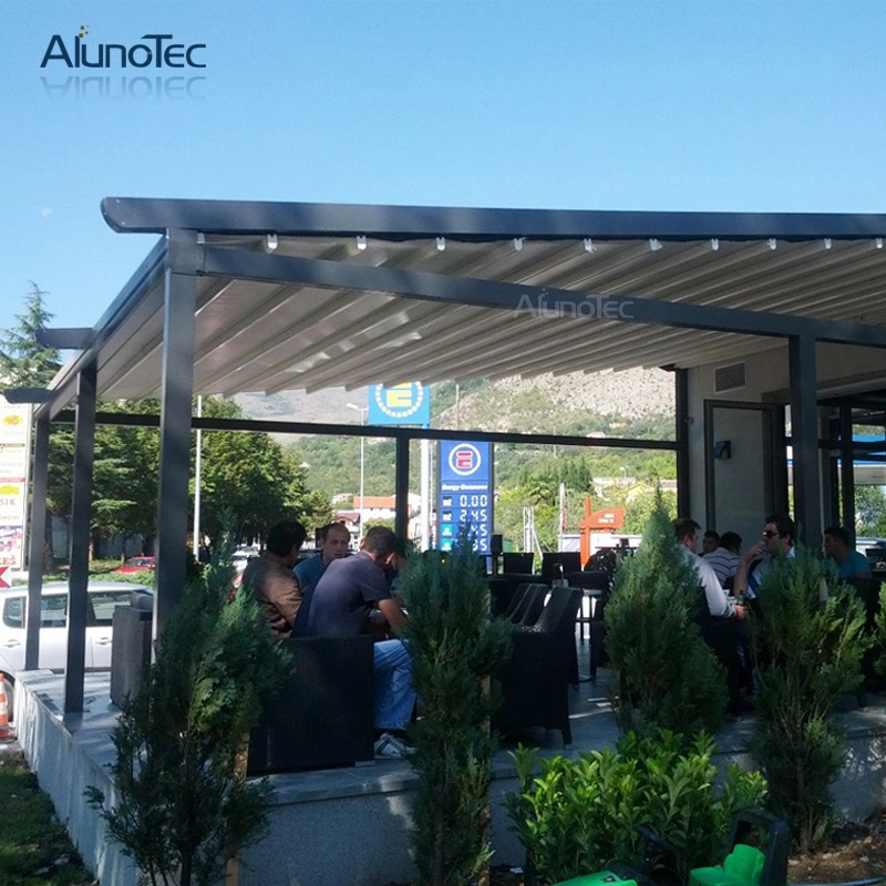 Alunotec Toldo Pérgola retraído patio jardín toldos para Salón