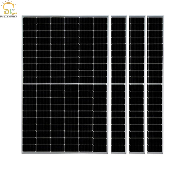 As células de 144 182mm Solar painéis fotovoltaicos 545W 550W 555W Sollar Alimentação de Energia do Painel do sistema de Painéis Solares